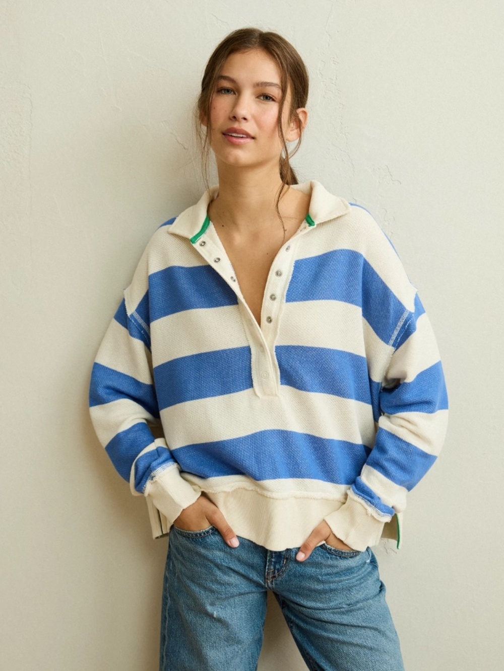 AE Campus Rugby Sweatshirt NWT